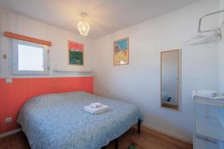 T2 - Terrasse - 3 min à pieds des plages- Parking privée - Clim - Wifi - 4 PAX - 2
