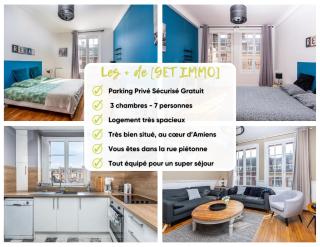 Magnifique 3 Chambres - Parking - Hyper Centre - Gare - 9