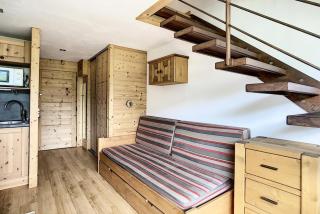 Résidence Caron - Appartement rénové, spacieux et moderne · Départ et retour skis aux pieds · Balcon MAE-0884 - Les Menuires - 8