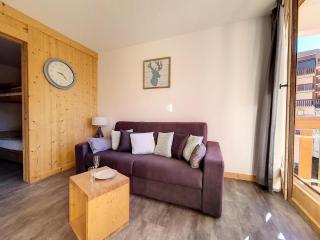 Résidence Ski Soleil - Appartement rénové · Départ ski aux pieds · Balcon MAE-1254 - 2