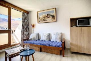Résidence Danchet - Studio agréable · Départ et retour ski aux pieds · Balcon MAE-1334 - Les Menuires - 3