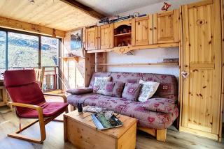 Résidence Biellaz - Appartement rénové · Départ et retour skis aux pieds · Vue montagne MAE-1344 - Les Menuires - 5