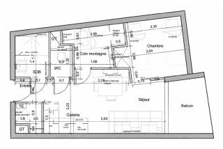 Résidence Soldanelles A - Appartement rénové · Proche des pistes · Balcon MAE-1374 - 1