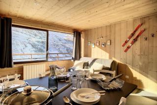 Résidence Biellaz - Appartement lumineux & rénové · Départ et retour skis aux pieds · Vue montagne MAE-1644 - Les Menuires - 8