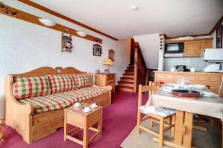 Résidence Cote Brune - Studio duplex lumineux · Départ et retour ski aux pieds · Balcon MAE-1704 - Les Menuires - 9