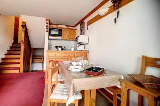 Résidence Cote Brune - Studio duplex lumineux · Départ et retour ski aux pieds · Balcon MAE-1704 - Les Menuires - 3