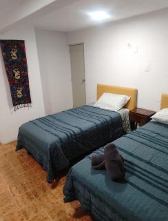 Casa Nance Alojamientos XAMAN HÁ Hospedaje familiar cocineta AC 2 camas baño - Cancún - 0