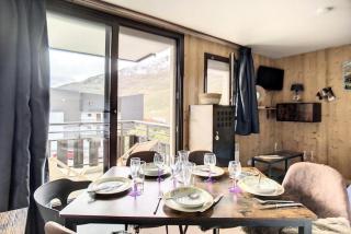 Résidence Gentianes - Studio rénové · Au pieds des pistes · Balcon MAE-2644 - Les Menuires - 8