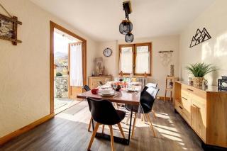 Résidence Saint Marcel - Chalet familial · Centre village de St Marcel · Terrasse ouest MAE-2924 - Saint-Marcel - 6