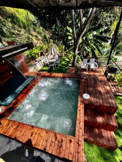 Cabaña Cedro Amarillo - moderna con jacuzzi en Sopetran, cerca de Medellín - Sopetran - 2