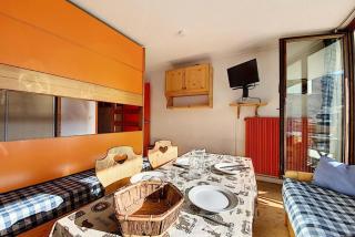 Résidence Chaviere - Studio lumineux · Départ et retour ski aux pieds · Balcon vue sur pistes MAE-3534 - 8
