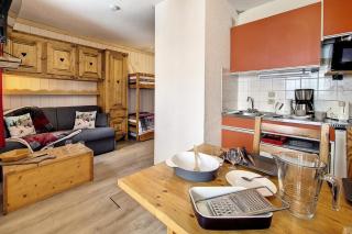 Résidence Carlines I - Studio classique · Au pieds des pistes · Balcon MAE-3664 - Les Menuires - 0