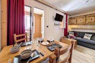 Résidence Carlines I - Studio classique · Au pieds des pistes · Balcon MAE-3664 - Les Menuires - 3