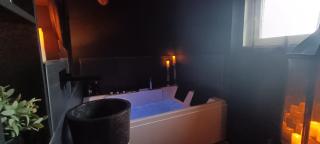 "BLACQ ROOM" Luxe, balnéo, sauna 50 nuances de grey - Boeschèpe - 7