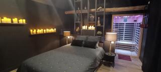 "BLACQ ROOM" Luxe, balnéo, sauna 50 nuances de grey - Boeschèpe - 0