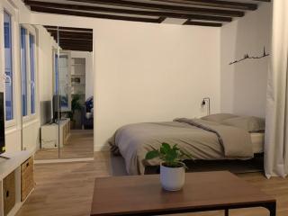 Studio lumineux, refait à neuf, métro jourdain - Parijs - 3