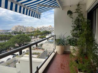 T3 vue port 200m de la plage 2 chambres avec garage - 5