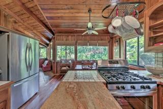 Tropical Cabana with Deck, Hot Tub and Lush Scenery! - 2