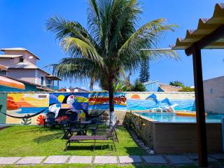 Recantos Pinheiros - Casa inteira, até 11 hóspedes - Piscina privativa, sinuca, e ar condicionado nos 3 quartos - Condomínio Orla 500, lado praia - Unamar, Cabo Frio-RJ - Tamoios - 7