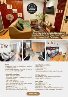 KapeDiem Suite 3 at Azure South Parañaque - Manila - 0