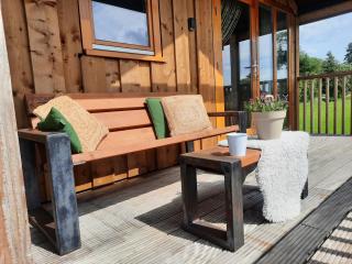 Wellness Lodge Austria with Hot Tub Views - Ruinerwold - 6