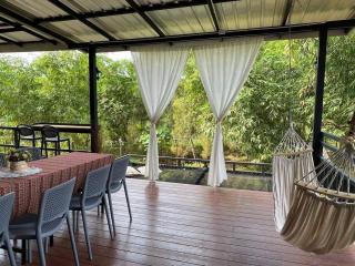 บ้านชมธาร บ้านสวนสราญชล - - 7