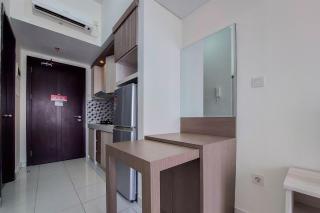 Homey and Best Choice Studio 16th Floor Casa De Parco Apartment By Travelio - Tangerang - 3