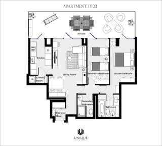 Seafront suite with terrace - Barcelone - 3