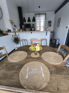 Gîte cosy, champêtre, classé 3 étoiles Le bout du L - - 7