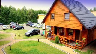 Blockhaus in Bobolin mit Terrasse und Garten - Bobolin - 0
