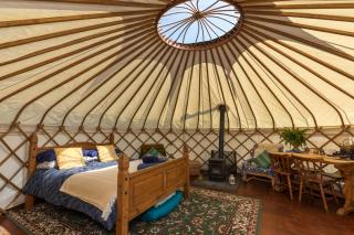 Beautiful Yurt with stunning South Downs views - Graffham - 8