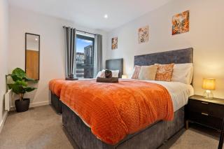 Shanti Suite - 2BED 2BATH City Centre - WIFI - Netflix- Parking- Modern- Perfect for Family, Contractors, Leisure, Business by Shanti Nights - Birmingham - 8
