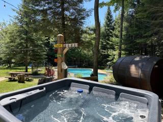 Blue Bear Spa sauna private pool lake access - Wentworth - 7