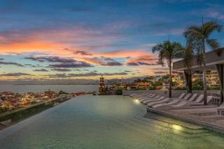 Downtown Condo Sea View Roof Pool Gym Rec Room - Puerto Vallarta - 5