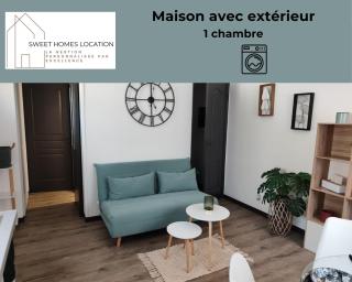 M2 SWEET HOMES Angoulême I Secteur Gare SNCF I Maison 1 Chambre extérieur privé au calme - Animaux acceptés - Angulema - 0