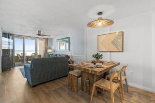 Oceanfront Condo at Oceania Beach Club - Pool, Balcony, Sleeps 4, Walk to Flagler Ave! - New Smyrna Beach - 3