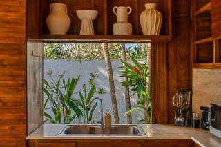 Charming 4BR Wooden Villa with Lush Garden Oasis by Santi mnagement - Canggu - 1