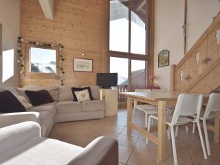 Duplex pour 8 pers, 3 chambres, balcon plein sud, accès pistes à pieds - FR-1-391-184 - 0