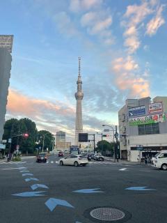 Calum Asakusa Imado TOKYO和室カルム浅草今戸新築民泊東京浅草隅田川今戸神社近くスカイツリー見えるコンビニコインランドリー近くある浅草駅まで徒歩圏内アクセス便利成田空港羽田空港銀座渋谷東京駅直通 - Tokyo - 1