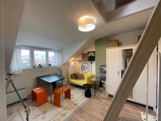 Flat with heart and art nearby centre of the Prague - Praga - 1