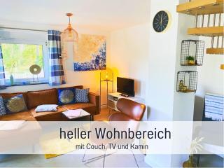 Strandhaus Mathea - ruhige Lage direkt am Fleesensee - Parkplatz, Kamin, Sauna - familienfreundlich - Unter Göhren - 3
