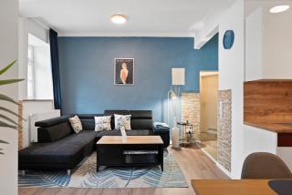 BackHome - SUITE XL - Parkhaus - Fantastische Schlosslage - SmartTV - Waschmaschine - Netflix - 90qm - 24h Checkin- Apartment 6 - 9