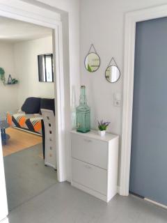 T2 centre-ville avec balcon, 1 chambre, 2 pers, climatisation, parking libre et gratuit - Lorient - 4