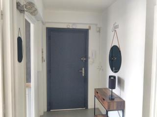 T2 centre-ville avec balcon, 1 chambre, 2 pers, climatisation, parking libre et gratuit - Lorient - 8