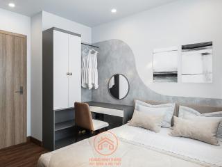 An apartment, city view with pool gym free, 5min from city - Thôn Văn Dương - 9