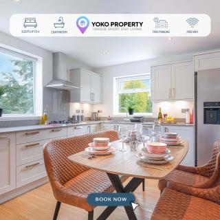 Stunning 2 Bedroom Apartment - Close to City Centre - Free Parking, Super-fast WIFI, SmartTV, Private Balcony and Communal Garden by Yoko Property - Coventry - 0