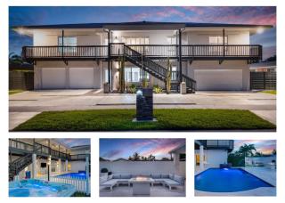 Luxury Escape- Pool, Hot Tub, Gym and More! villa - Cutler Bay - 0