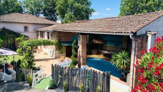 Studio Au Clos Saint Georges , piscine et Spa - Saint-Jory - 0