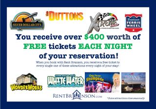 Golf Simulator- Private Hot Tub- Lake Views- Free Daily Tickets- Close to Attractions - 5