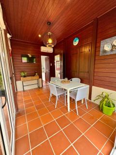 Le Gaspardo , 2 chambres climatisées , à 2 mins à pied de la plage , wifi , jardin clos, parking ,sans vis-à-vis - Le Carbet - 9